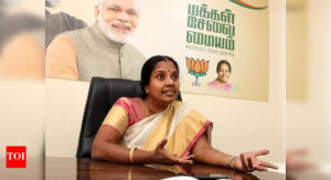 Govt schools in Tamil Nadu lack enough teachers, facilities, claims BJP’s Vanathi Srinivasan | Coimbatore News