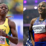 Sha’Carri Richardson edges Shericka Jackson to win 100m heat at World Championships