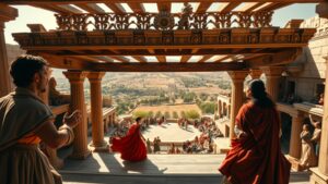 Inside the ancient Greek theatres where wooden stages rolled in and out for every performance