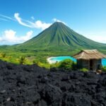 Inside one of America's most active volcanoes: How Pagan Island became home to just two residents