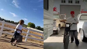 A 14-year-old Arizona boy helped save an elderly woman with dementia who was wandering in 103F heat, as officials warn sudden confusion can be a sign of heatstroke