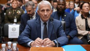 Anthony Fauci invokes Fifth Amendment at Senate hearing on Covid response