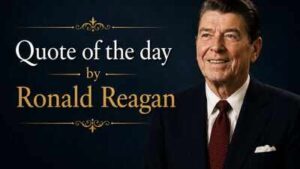 Quote of the day by Ronald Reagan: "The greatest leader is not necessarily the one who does the greatest things. He is the one that gets the people to do the greatest things"