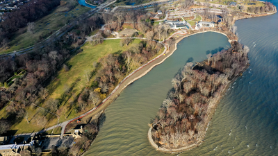 Michigan's historic Ford House is replacing concrete shoreline with natural habitat; the $7 million project will restore 1 mile of shore and 17.5 acres of aquatic and wetland habitat