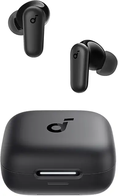 soundcore Anker P20i Bluetooth Earphones, 10mm Drivers with Big Bass True Wireless Earbuds, Bluetooth 5.3, 30H Playtime, IPX5, 2 Mics for AI Clear Calls, 22 Preset EQs, Customization via App (White) | Drivers 10mm, 30H Playback, Water Resistance, 2 Mics IA, App Customization Sound, TWS Wireless Headset