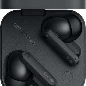 CMF by Nothing Buds Pro 2 Wirelesss earphones with HiFi sound, 50 dB Smart Active Noise Cancellation, 6 HD mics and Spatial Audio, 2025 - Dark Grey