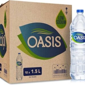 Oasis Still Drinking Water, 1.5L Carton Of 12 Package design may vary