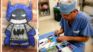 Meet Dr. Robert Parry: Ohio pediatric surgeon draws cartoons on kids’ bandages after surgery, creating 10,000 moments of joy