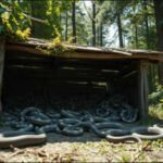 An abandoned Mississippi shed was covered in snake skins; cameras revealed why gray ratsnakes kept returning