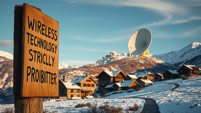 Inside the US town where cell phones barely work because scientists are listening to the universe