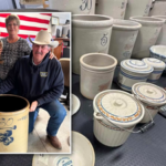 A South Dakota collector paid $750 for an old crock more than 30 years ago; a $32,000 sale revealed he had its rare twin