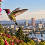 Anna’s hummingbirds were absent from Portland before 1968, but today they are among the city’s most common birds after expanding north