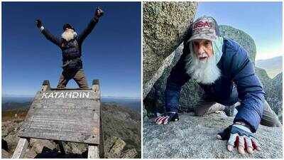 91-year-old Tennessee man Dale Sanders, known as ‘Grey Beard’, completes 2,193-mile Appalachian Trail after 71 falls, including 6 hard falls, reclaims record as oldest hiker