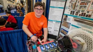 Meet Benjamin Davis, the 16-year-old Massachusetts student who built a machine that turns 3D-printer waste into reusable filament and won $75,000