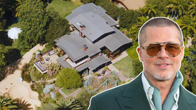 In 1994, Brad Pitt bought a $1.7 million mansion in Los Angeles and later his neighbor's house to expand his property; then the actor let a widower live there rent-free until he died at 105