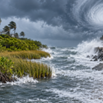 In 2016, Florida’s New Smyrna Beach used living shorelines during Hurricane Matthew; the structures stayed intact despite 90 mph winds