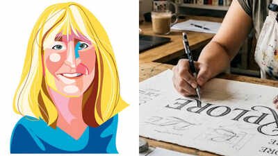 At 18, Pat Lightizer joined a Massachusetts company where letters were still drawn by hand; 53 years later, she retired and her colleagues surprised her with a font bearing her name