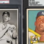 A 1951 Mickey Mantle photograph used to create his famous 1952 Topps card has sold privately for $3 million, more than tripling the previous record for an unsigned sports photograph