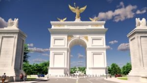 US Democrat urges House Speaker to sue Trump admin over triumphal arch, says Congress never approved funds
