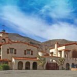 After a 2015 flash flood shut Death Valley’s Scotty’s Castle, visitors can return from October 10 for limited guided exterior tours while restoration of the historic estate continues