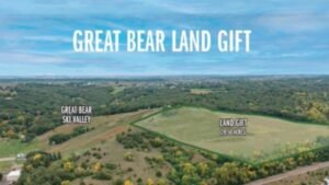A South Dakota biofuels CEO and his family bought land near Great Bear about two years ago, then donated 20.5 acres to expand a 220-plus-acre park that now draws more than 200,000 visitors a year