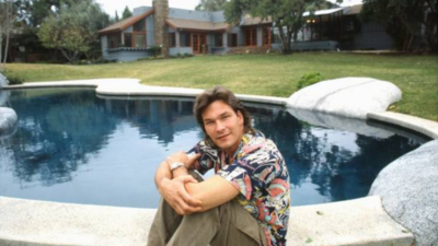 In 1984, Patrick Swayze bought a 4.5-acre ranch outside Los Angeles and built it into an Arabian-horse retreat with a 16-stall barn, two arenas and a dance studio; after his death, it sold for $2.9 million and later listed for $4.5 million