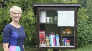 In 2016, an Arkansas woman put one wooden pantry outside a church with food and toiletries; within three months the idea had gone global, and the movement now maps 2,301 mini pantries