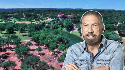 Patrón co-founder John Paul DeJoria turned a 96-acre Texas ranch into a home for more than 120 exotic animals; when it sold for $6.93 million, the buyer inherited the herd and a 2,700-square-foot underground shelter